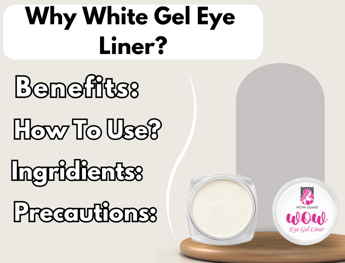 white gel liner, eye liner, makeup eye liner
