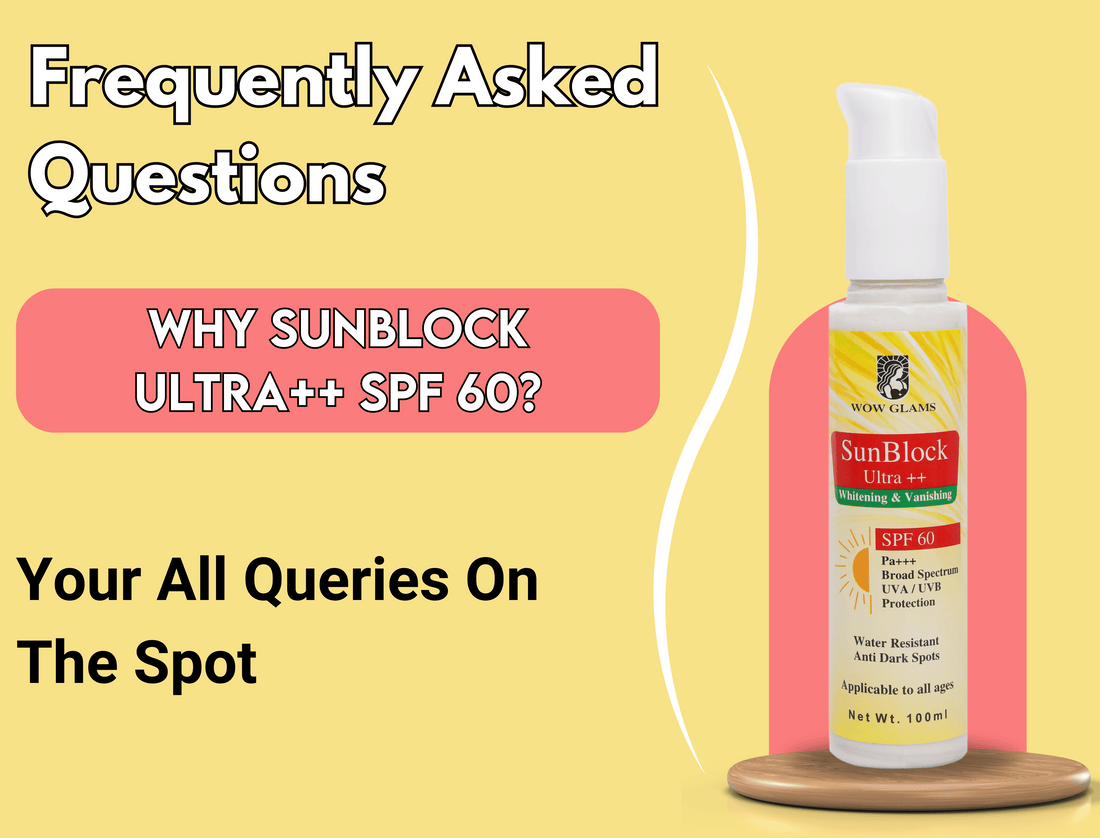 best sunblock in Pakistan, wow glams sunblock SPF 60, whitening sunblock