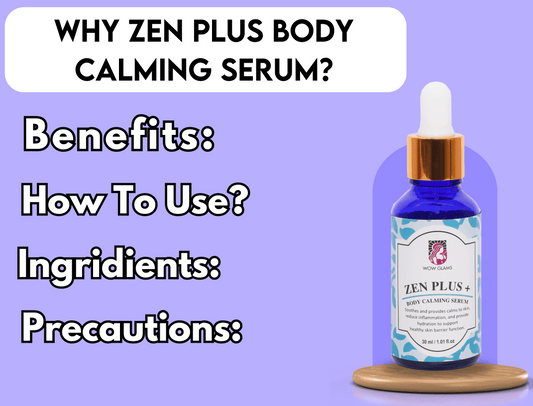 best oil for facial massage, wow glams Zen plus skin calming serum