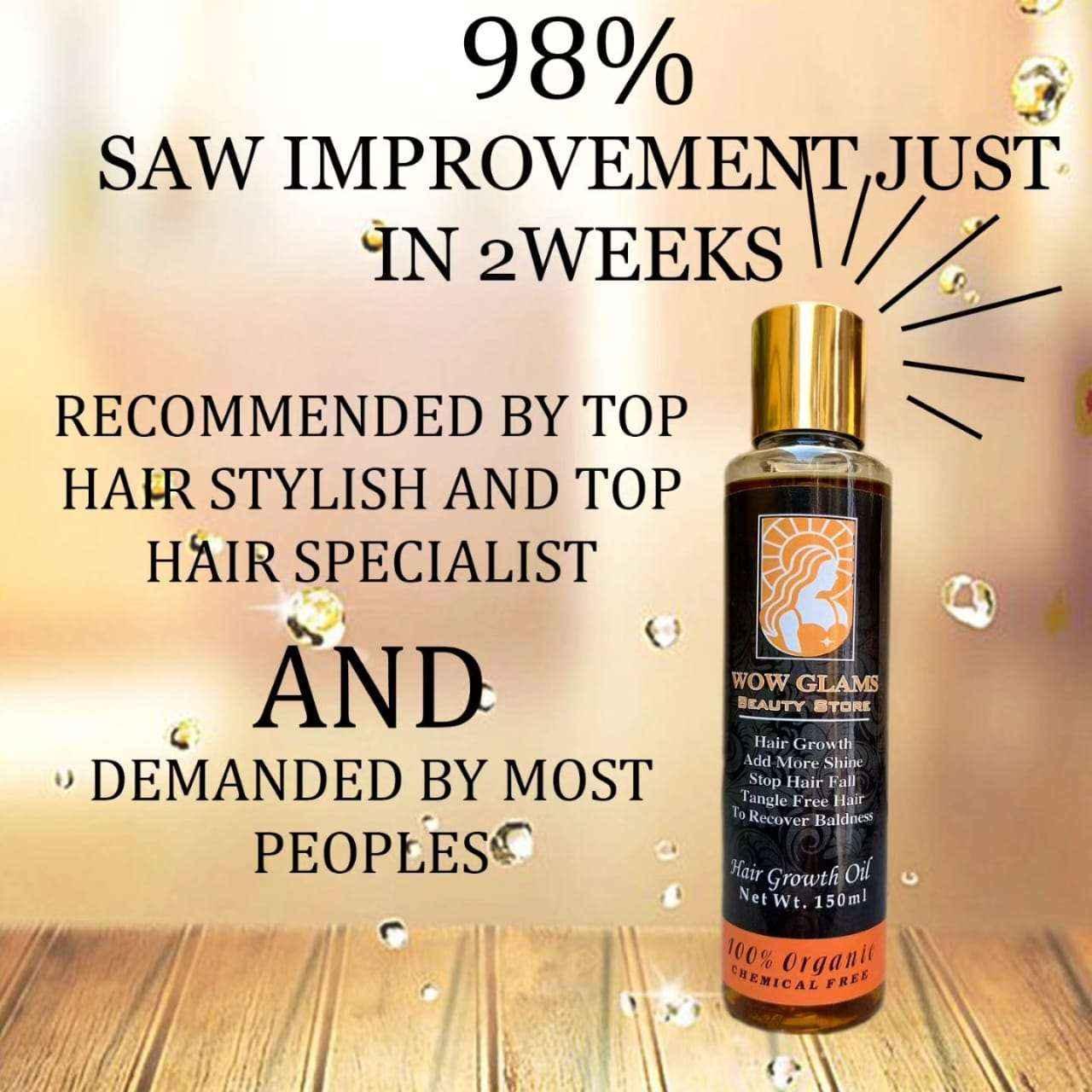 Hair Food Oil | 16 Oils Blend Hair Growth Oil - Wow Glams