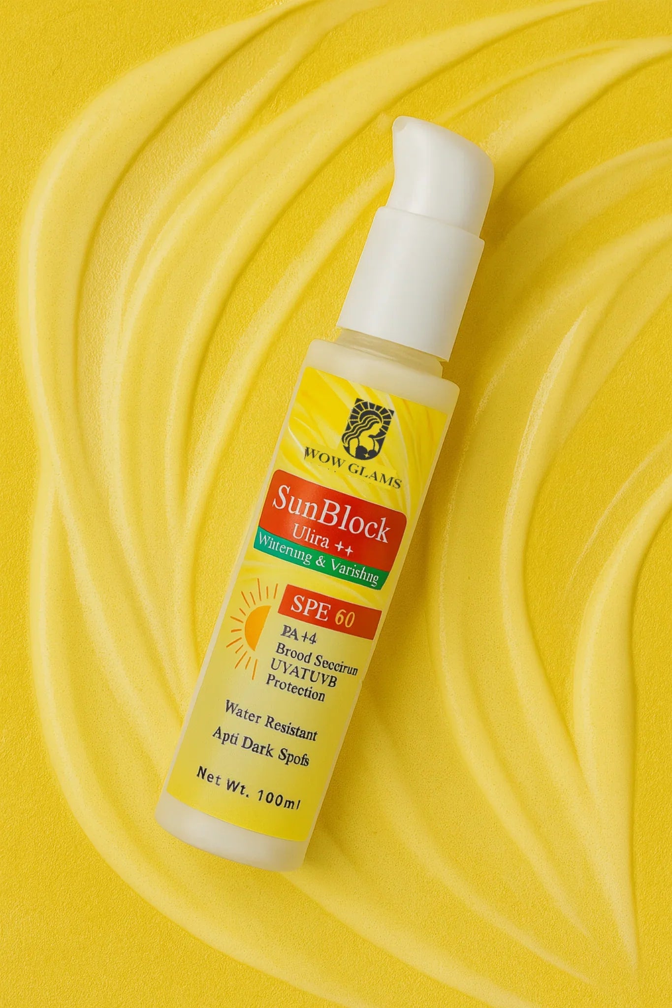 Sunblock SPF 60 | Whitening Sunblock - No White Cast - Wow Glams