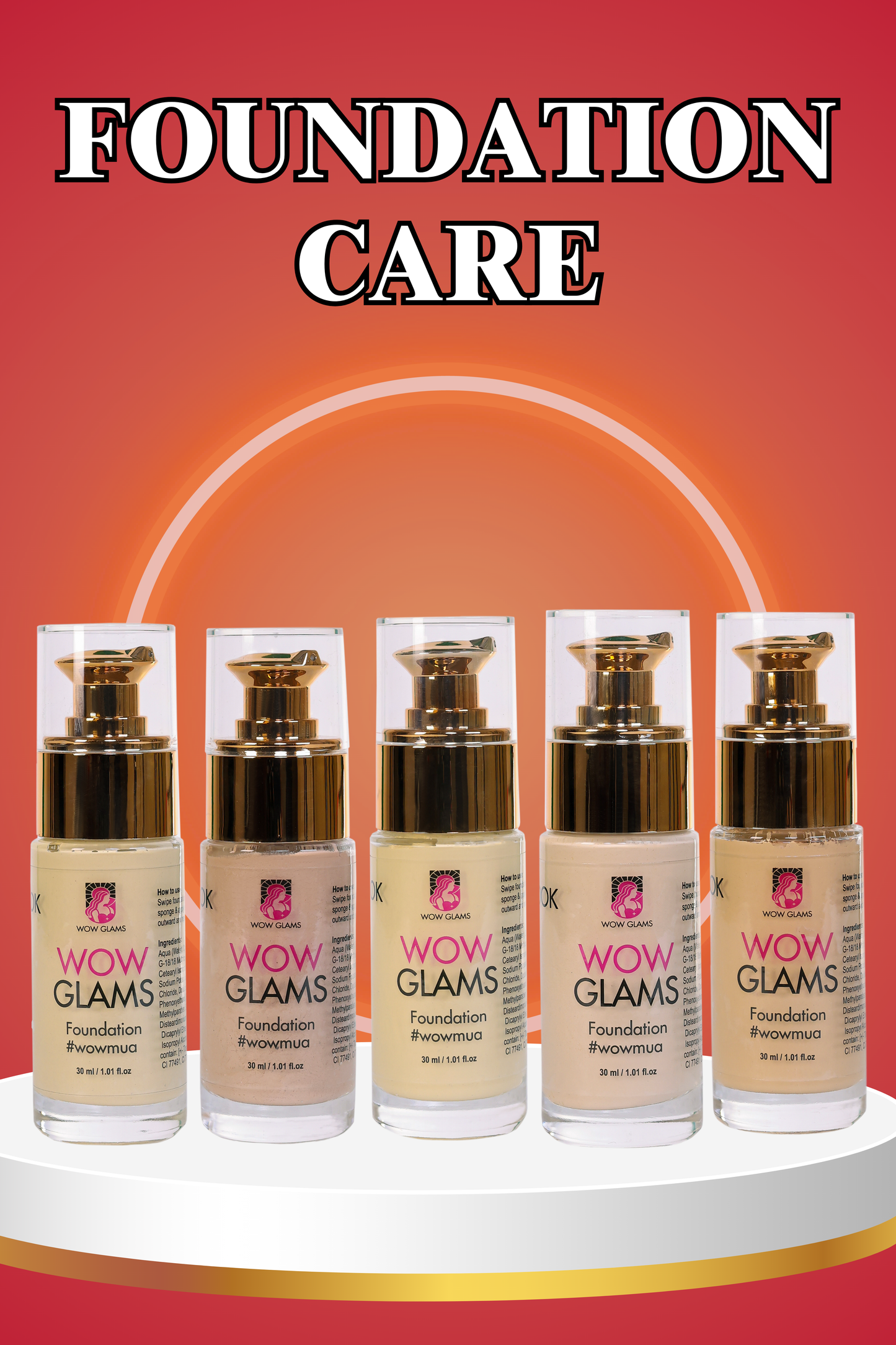 WOWLOOK foundation makeup, best foundation, silk foundation, matte foundation, base makeup products