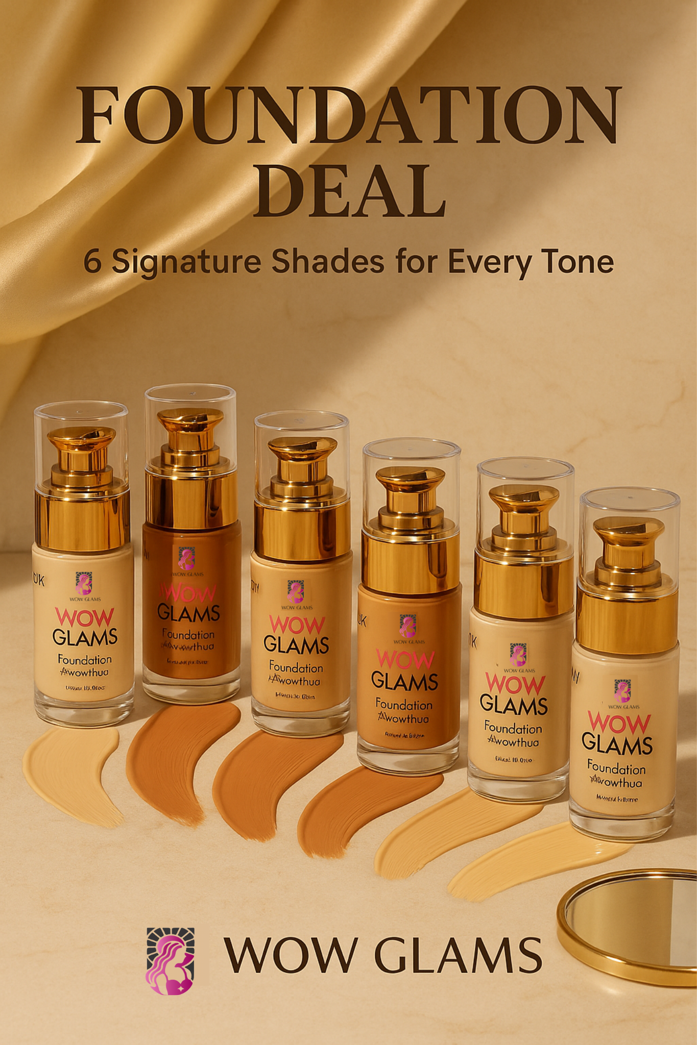 WOWLOOK Foundation Deal - Face Makeup Base - Wow Glams