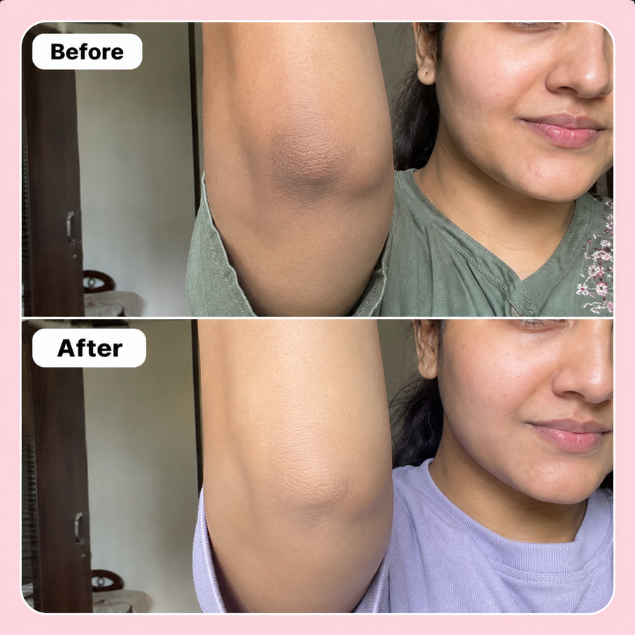 Body Brightening Trio Kit results
