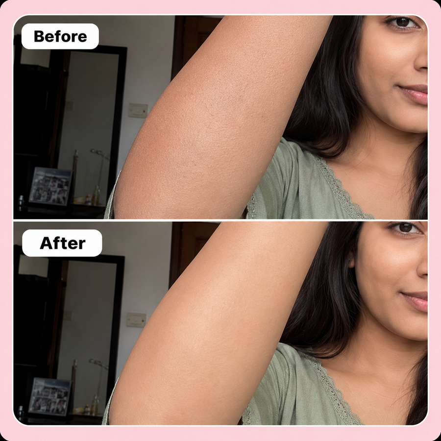 Glam Foam Body Wash | 1% Glycolic Acid results