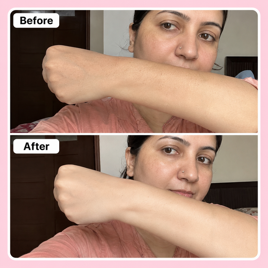 Glam Foam Body Wash | 1% Glycolic Acid results