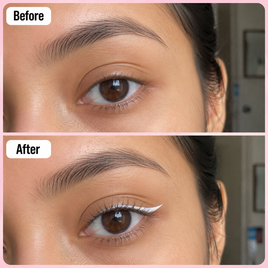 Wow White Gel Liner | Waterproof Gel Liner results