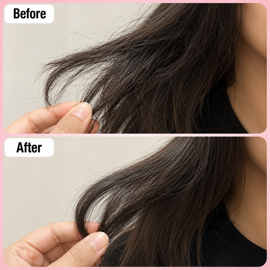 Bomb Shell Hair Serum | 2% Argan Oil results