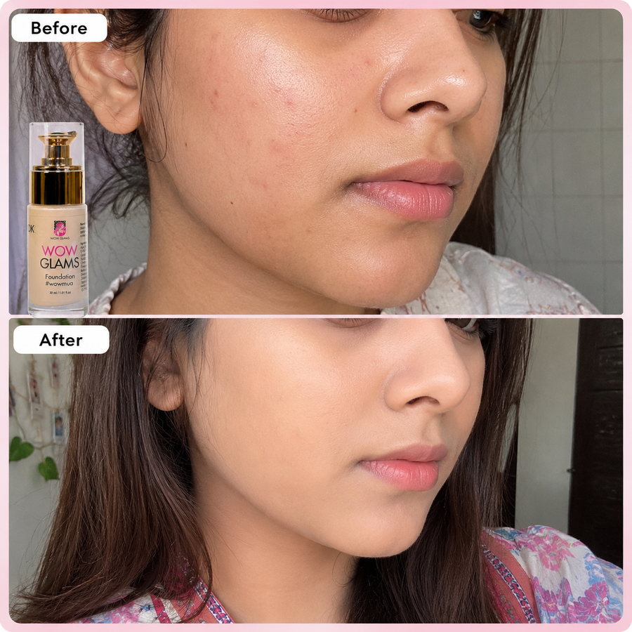 WOWLOOK Foundation - W1 Ivory Shade Foundation | Porcelain - Ivory results