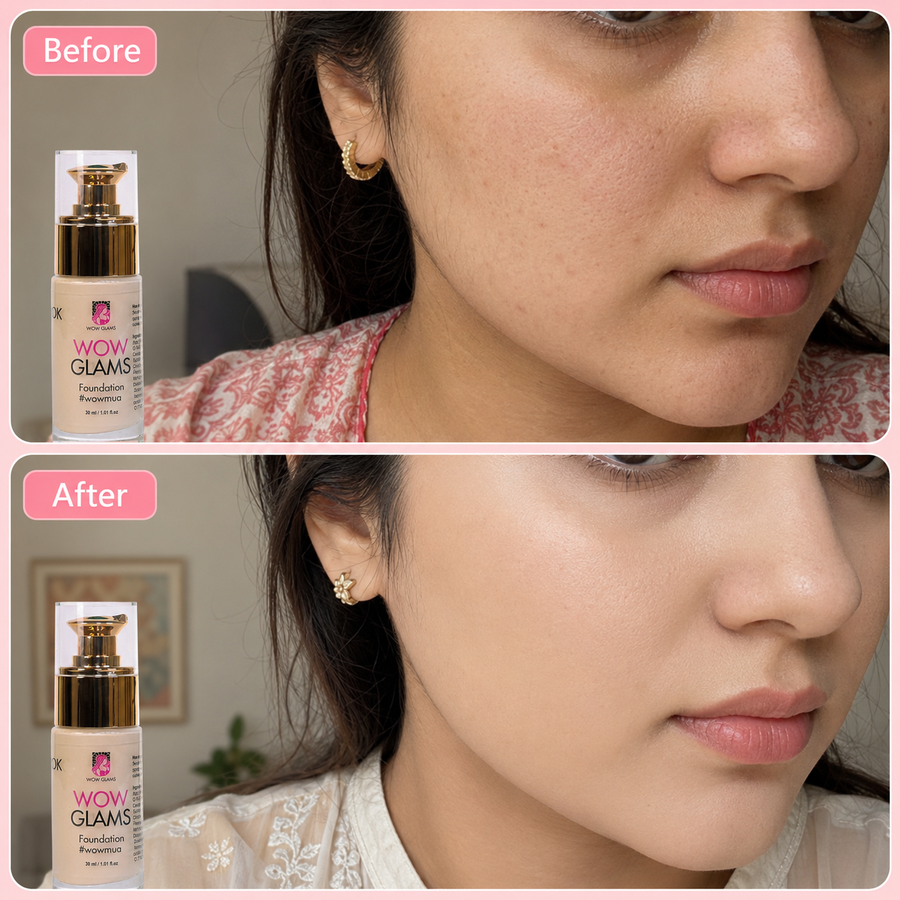 WOWLOOK Foundation - W1 Ivory Shade Foundation | Porcelain - Ivory results