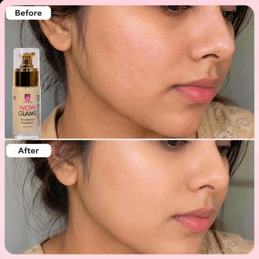 WOWLOOK Foundation - W2 F1 Natural Shade Foundation | Light Beige results