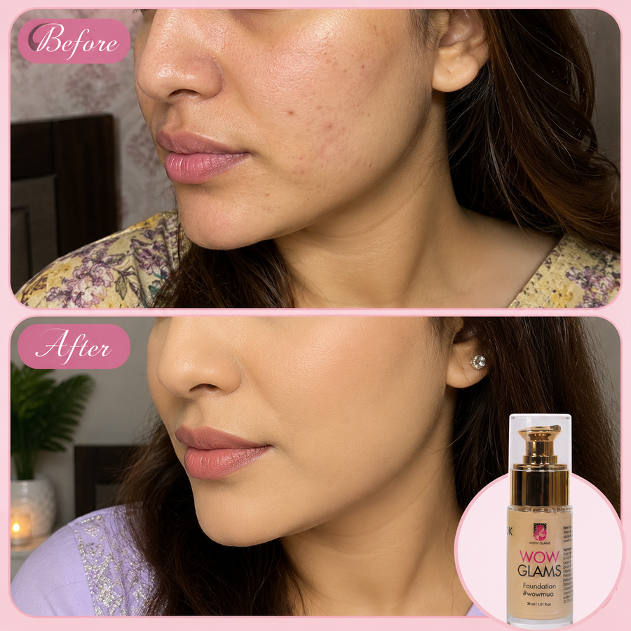 WOWLOOK Foundation - W5 NB2 FS38 Shade Foundation | Golden Honey - Almond results