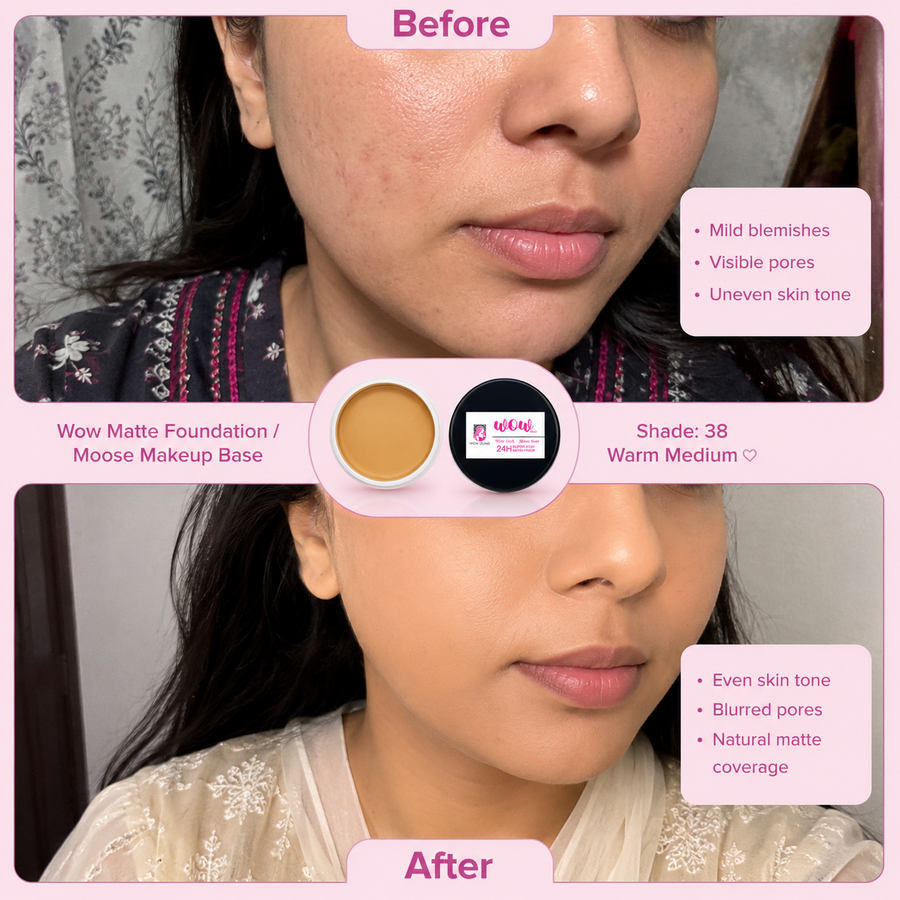 Wow 38 Shade Matte Base - Moose Base results