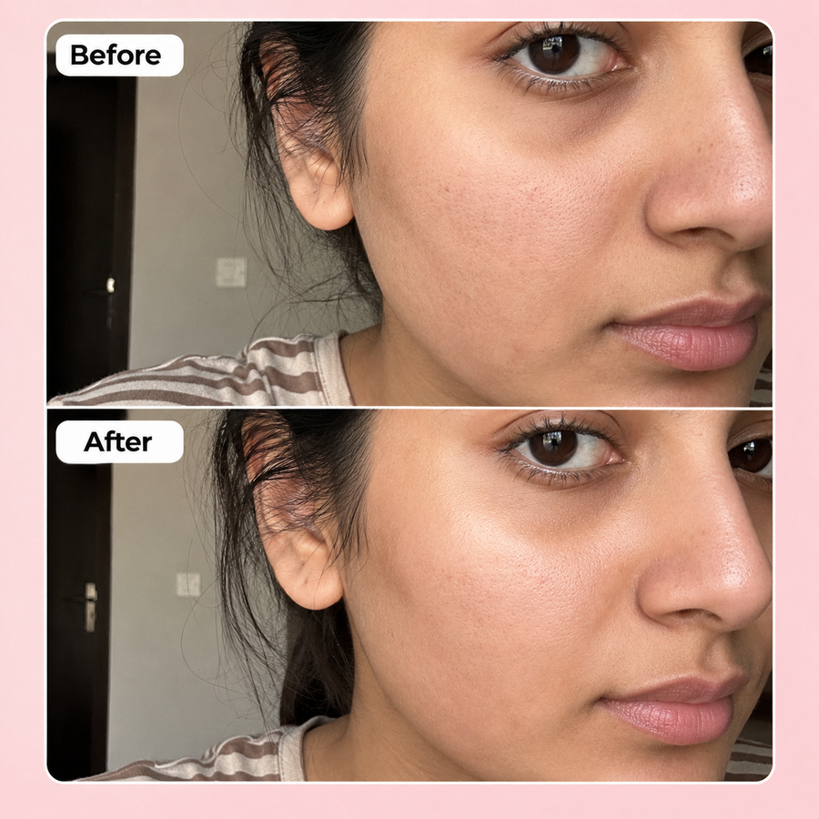 Moringa Retinol Serum | 0.7% Retinol results