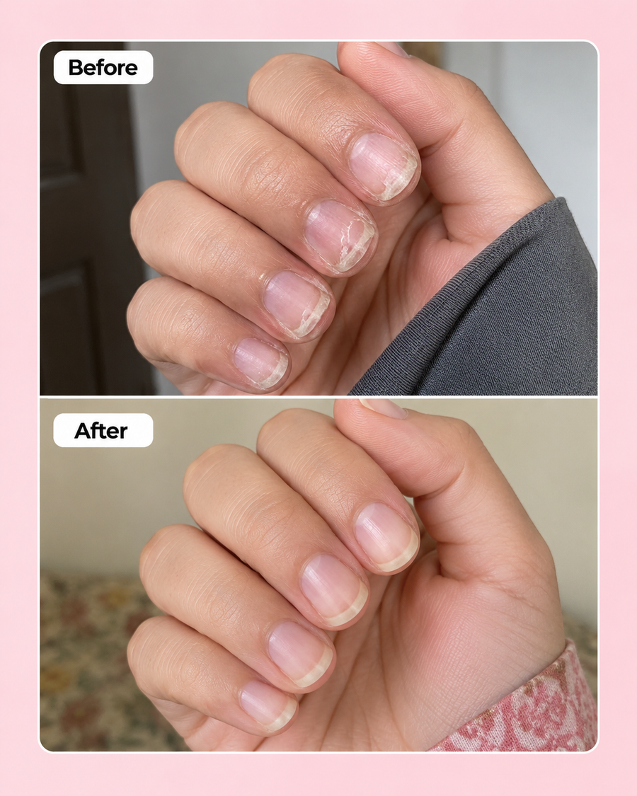 Nail Growth Serum | Nail Strengthening Serum results