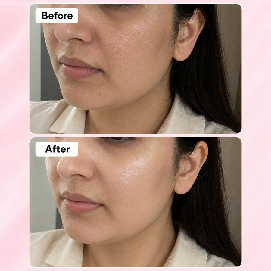 Persian Palette | Coffee Face Mask results