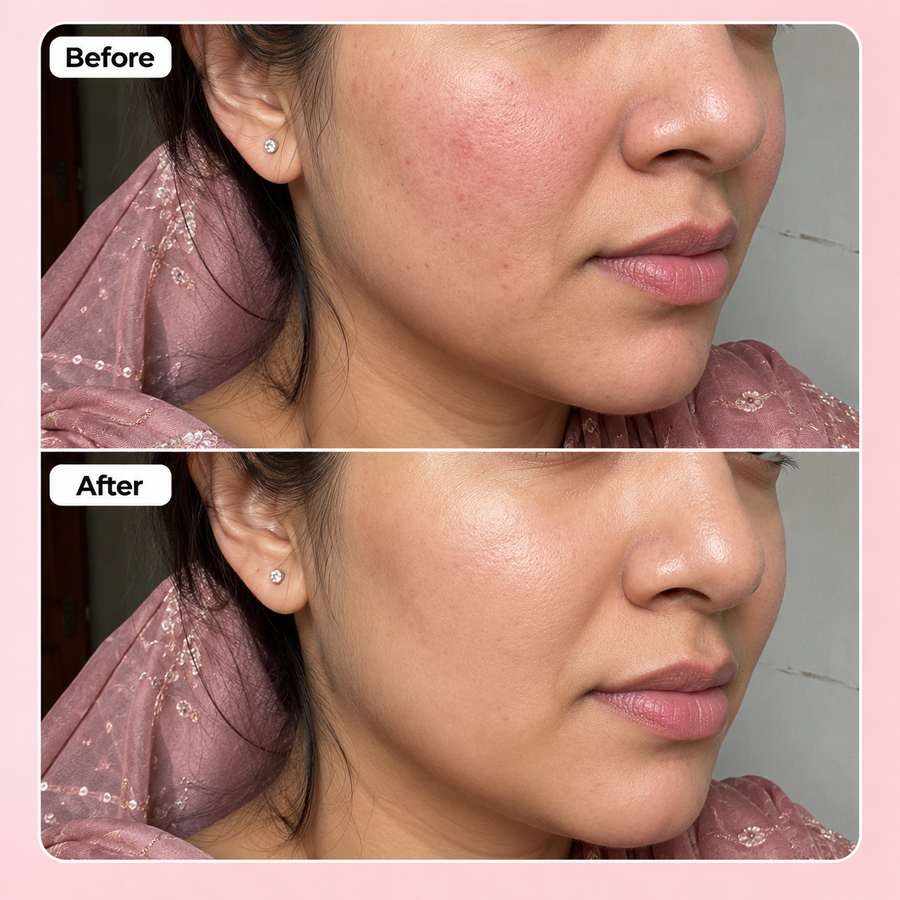 Soothing Lotion | Face Shiner results
