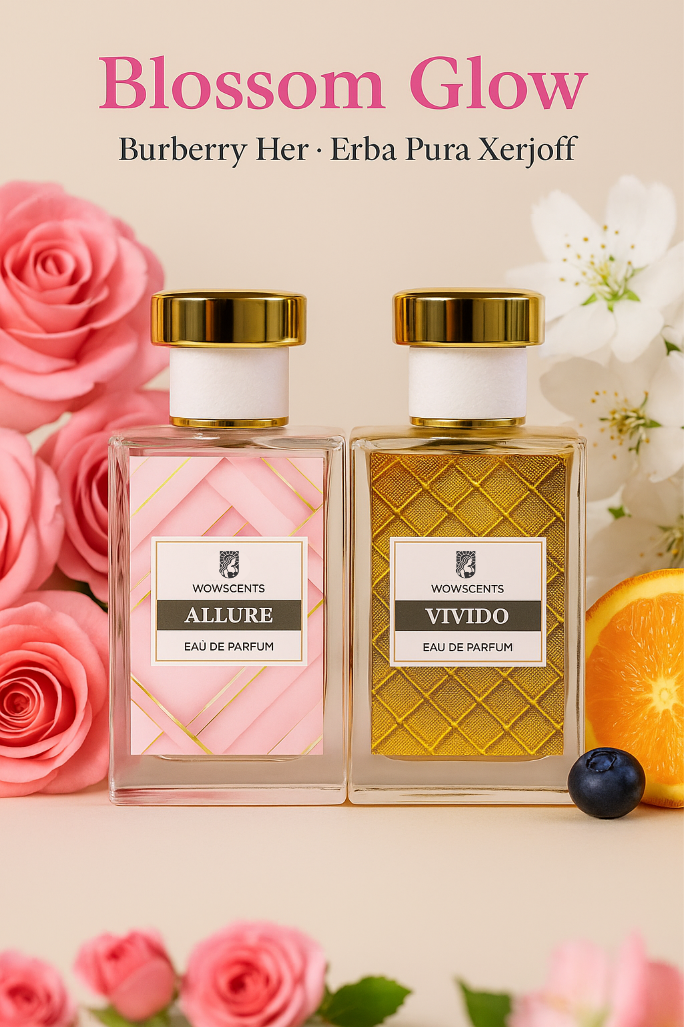 Blossom Glow | Burberry Her & Erba Pura Xerjoff Perfume - Wow Glams