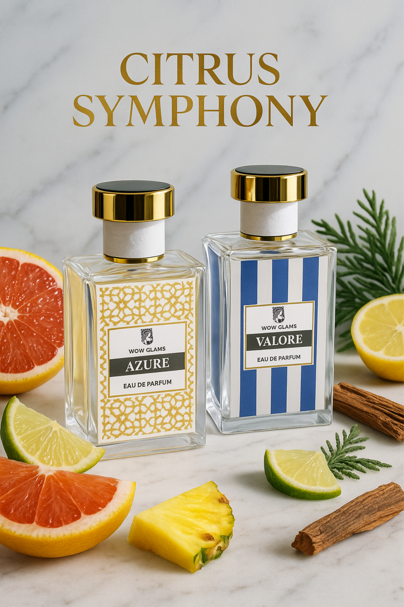 Citrus Symphony | Creed Aventus & Bleu de Chanel Perfume - Wow Glams