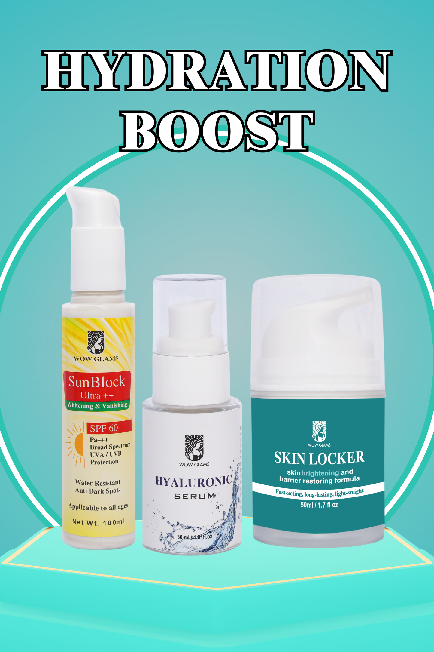 Hydration Boost Deal | Hyaluronic Acid Serum Deal - Wow Glams