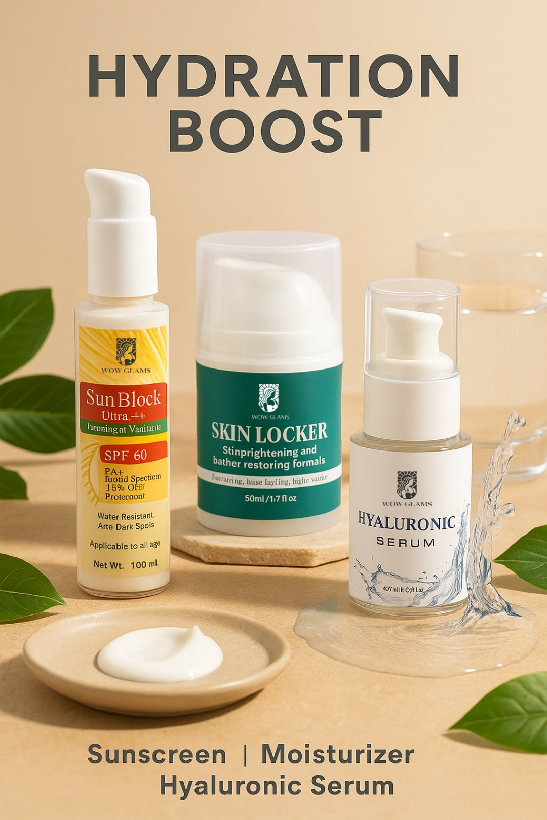 Hydration Boost Deal | Hyaluronic Acid Serum Deal - Wow Glams