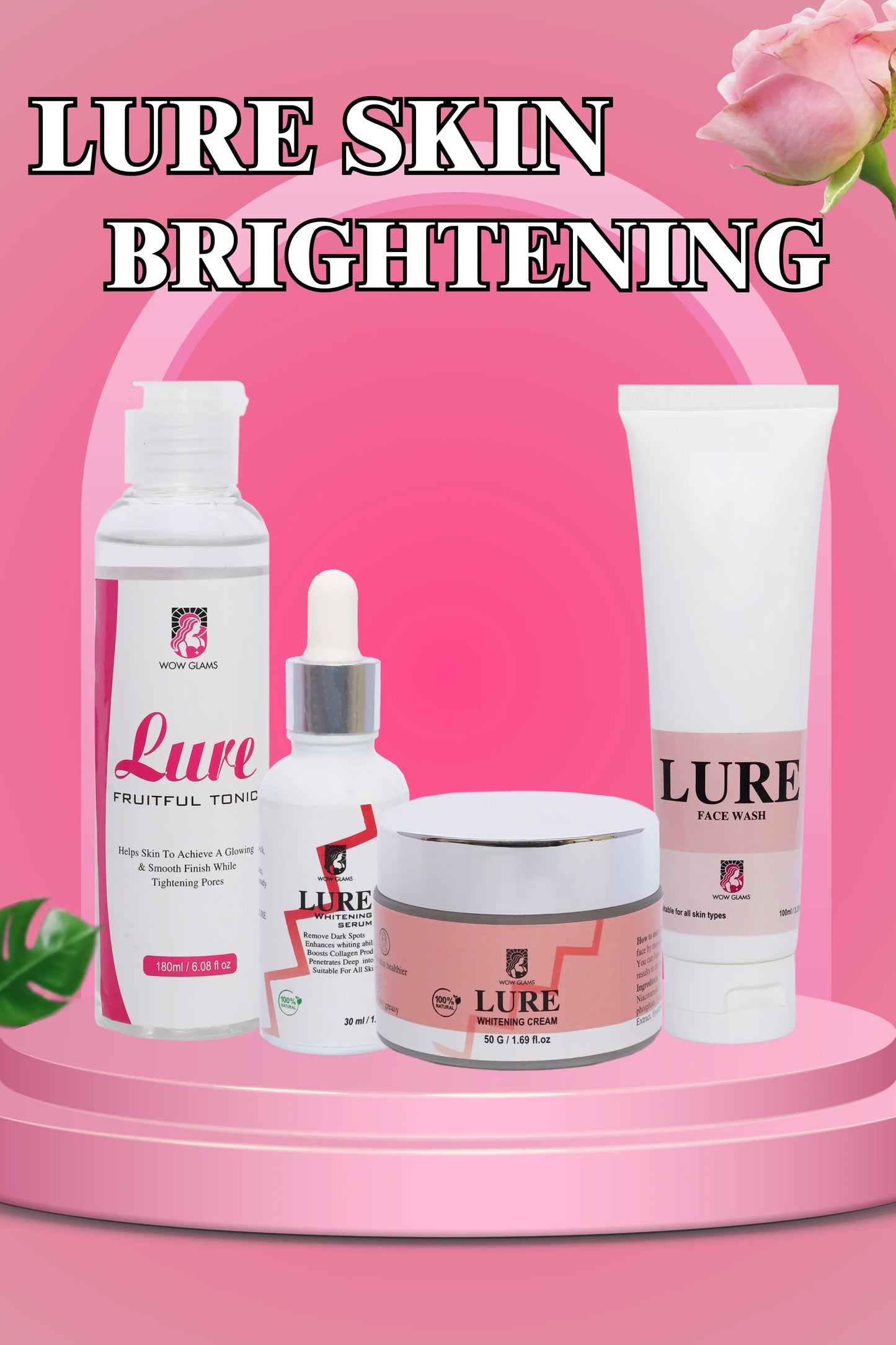 LURE Skin Whitening Products Deal | Face Whitening - Wow Glams