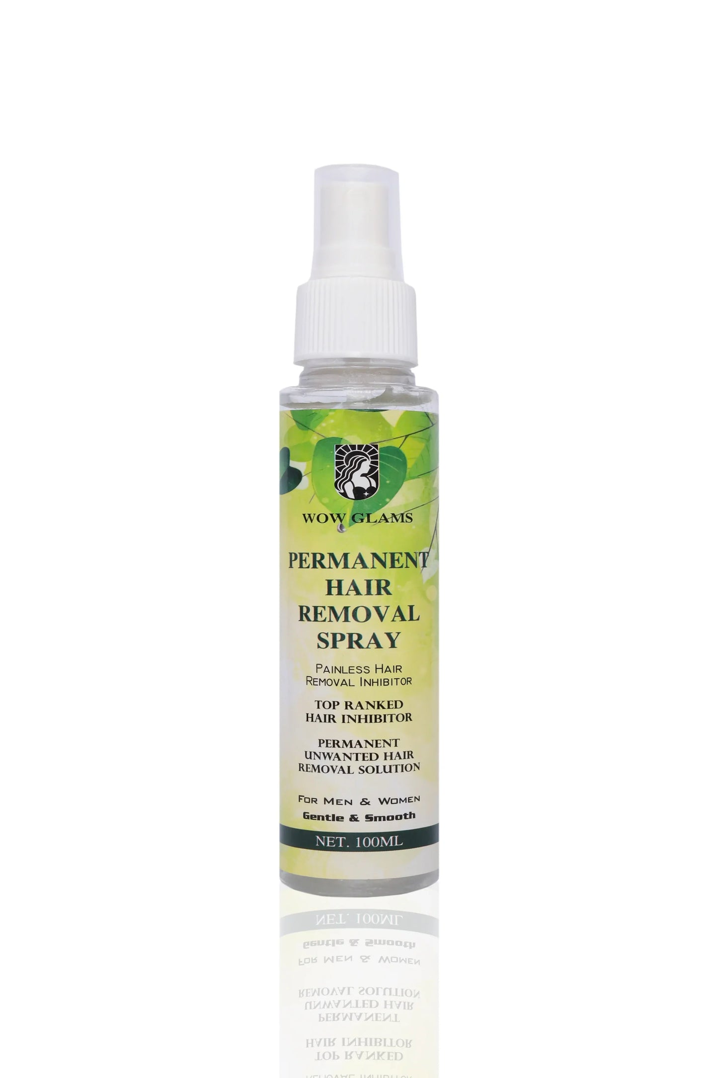 Permanent Hair Removal Spray | #1 Body & Facial Hair Removal Inhibitor - Wow Glams