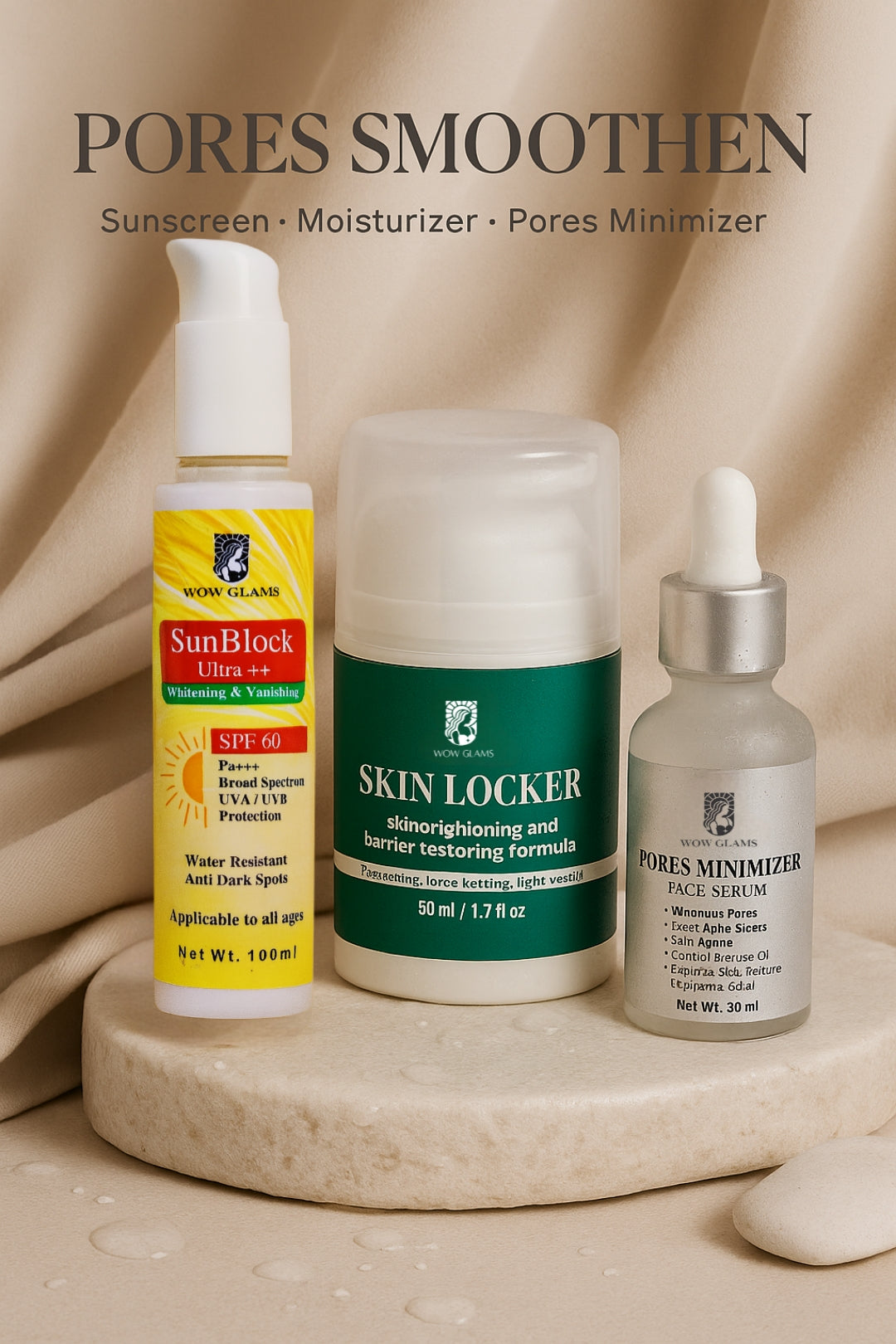 Pores Smoothen Deal | Best Niacinamide Serum for Open Pores - Wow Glams