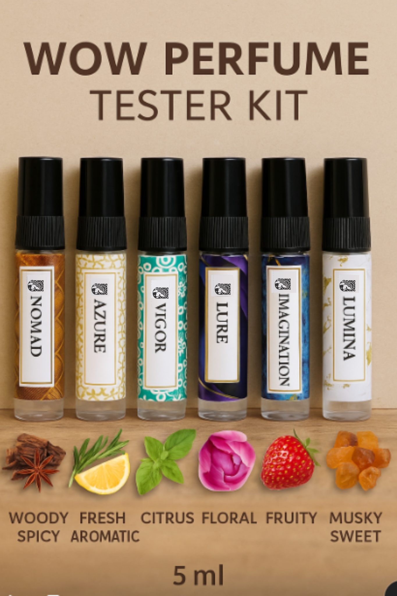 Premium Perfume Testers - Make you Own - Wow Glams