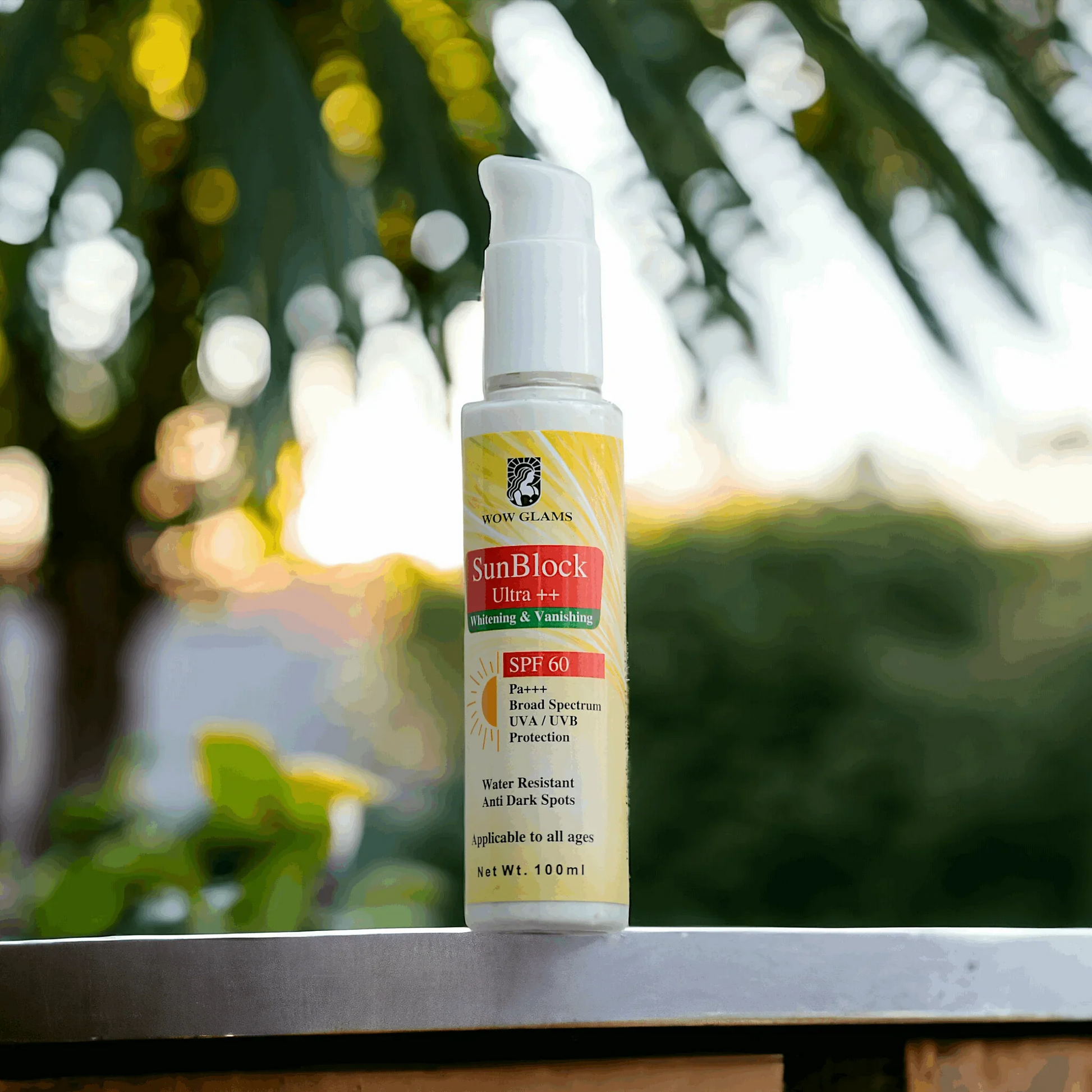 Sunblock SPF 60 | Whitening Sunblock - No White Cast - Wow Glams