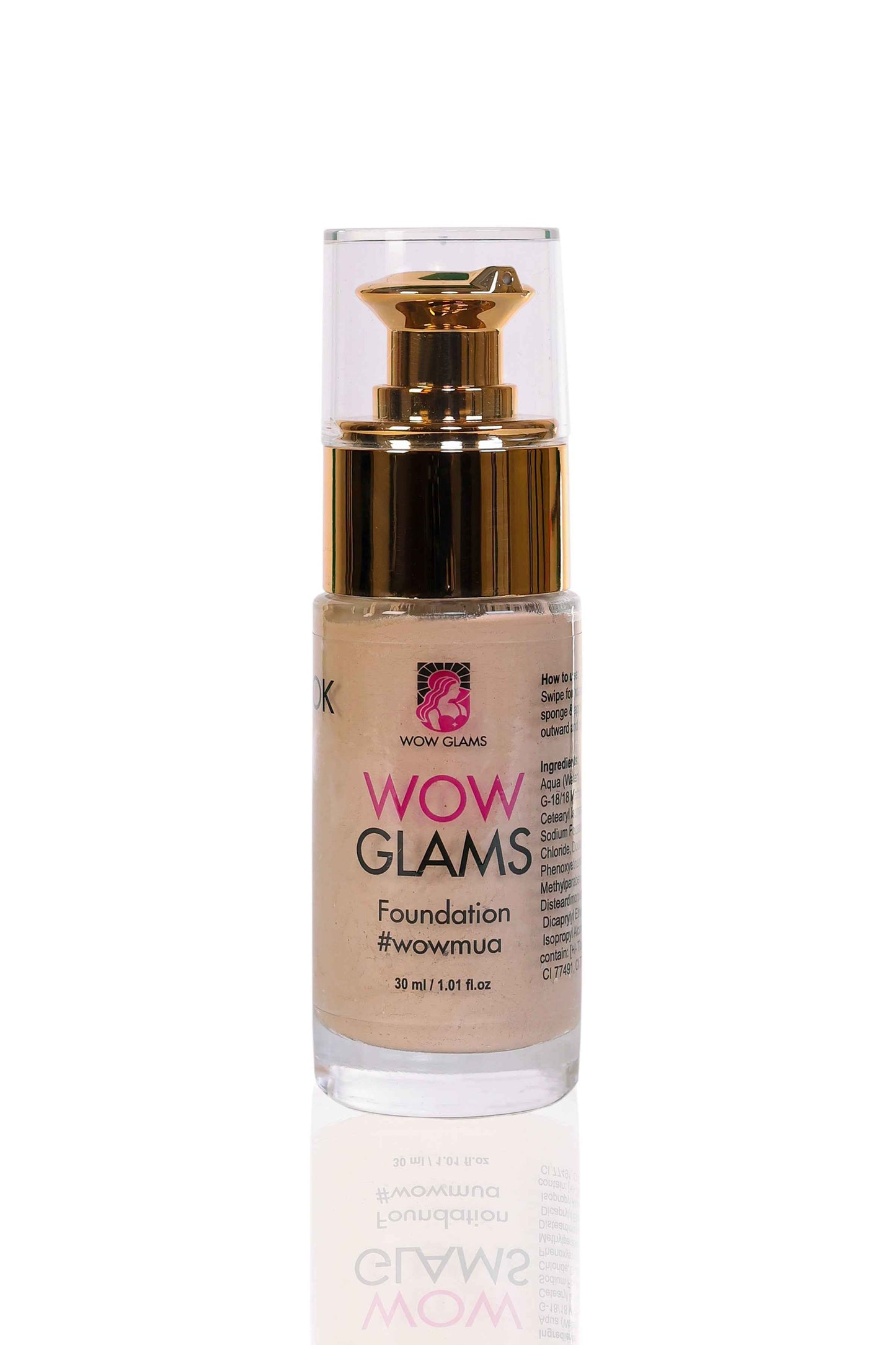 WOWLOOK Foundation - W6 NB4 FS36 Shade Foundation | Almond - Mocha - Wow Glams