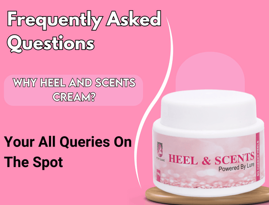 Jar of Wow Glams Heels and Scents Crack Cream with benefits and results, 100% organic, 120gm