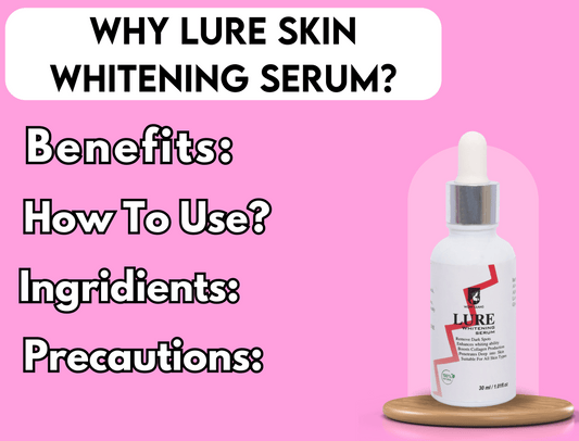 wow glams lure whitening serum, glycolic acid serum, Kojic acid serum, face whitening serum