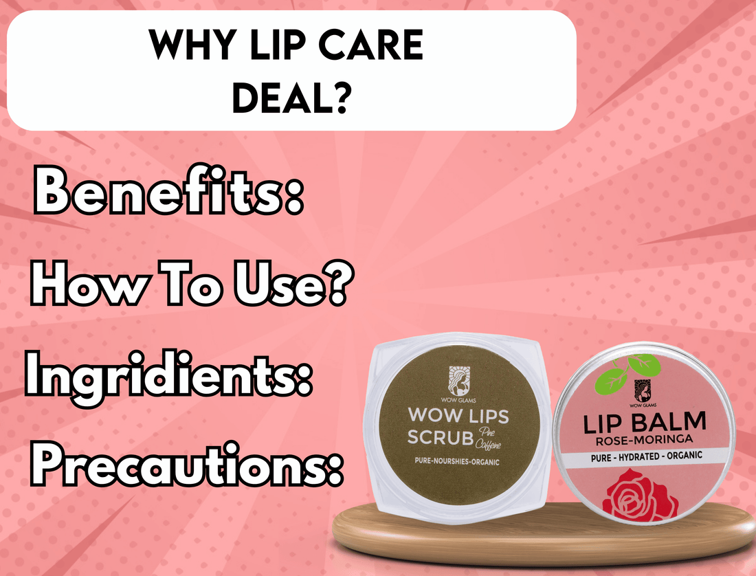 Wow Glams Lip Care Deal - 100% Pure Organic Lip Care Deal