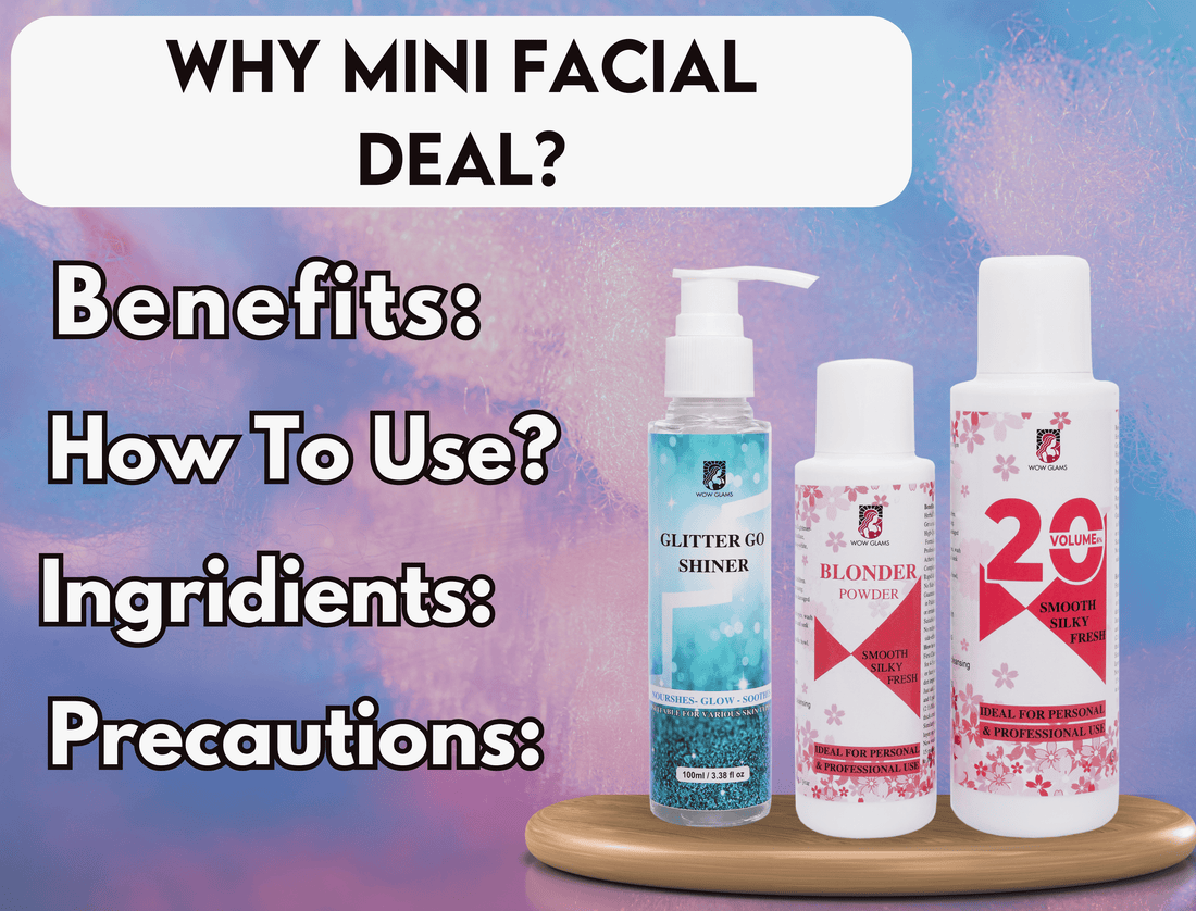 Wow Glams Mini Facial Deal - 100% Natural and Best Skin Polisher Deal