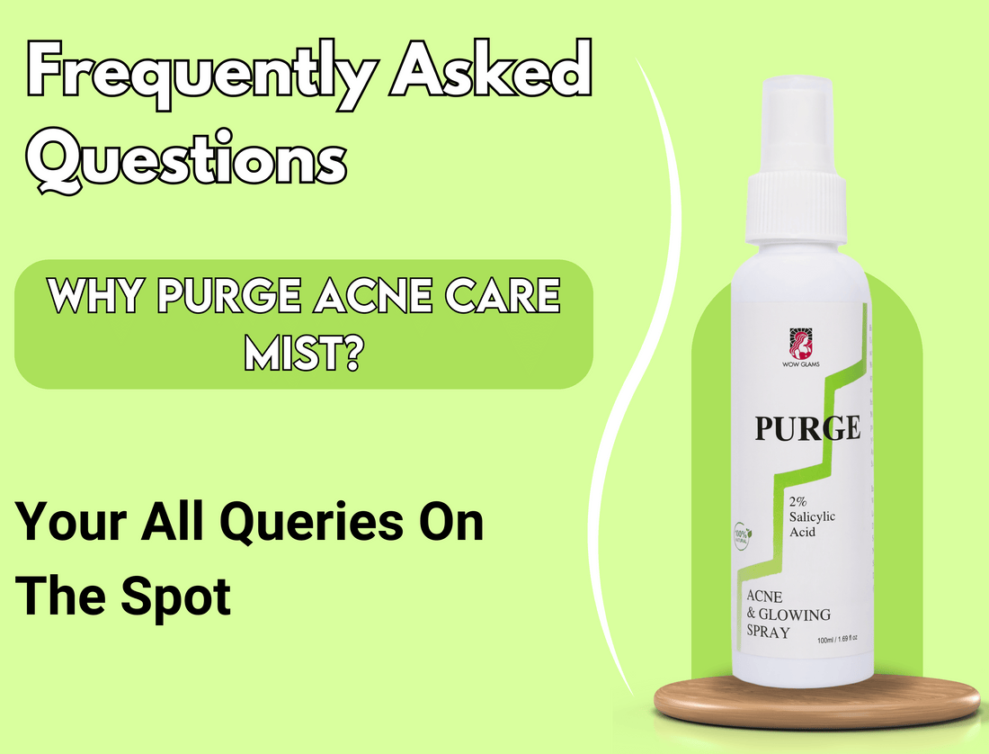 wow glams PURGE mist, best hydrating face mist spray, makeup setting spray