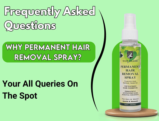 Permanent Hair Removal Spray | Laser Hair Removal FAQ - Wow Glams