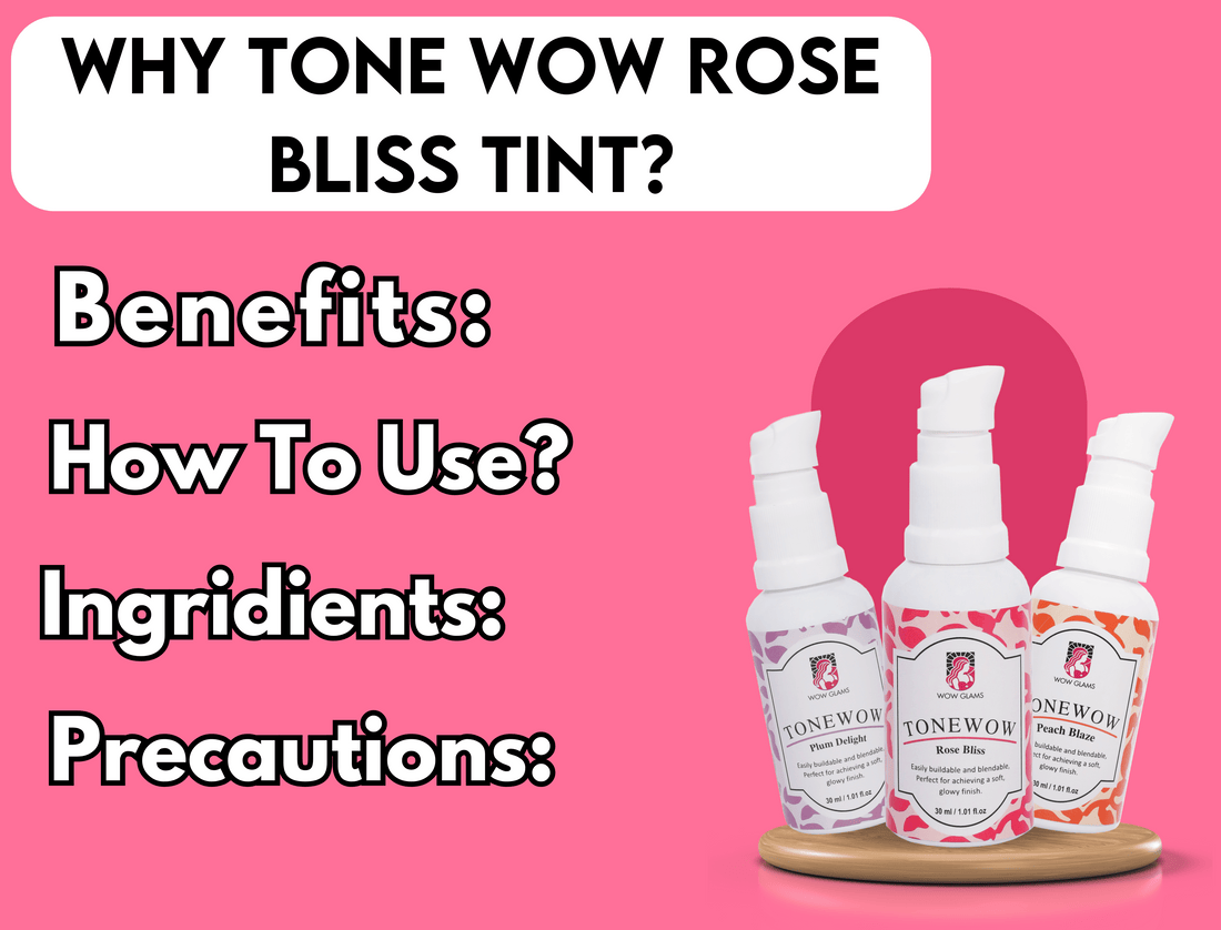 Wow glams TONEWOW rose bliss lip and cheek tint in Pakistan, tint makeup, lip tint, lip and cheek stains