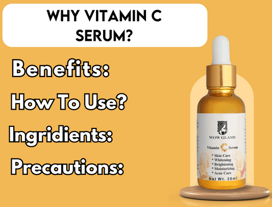 best vitamin C serum in Pakistan, wow glams vitamin C serum benefits