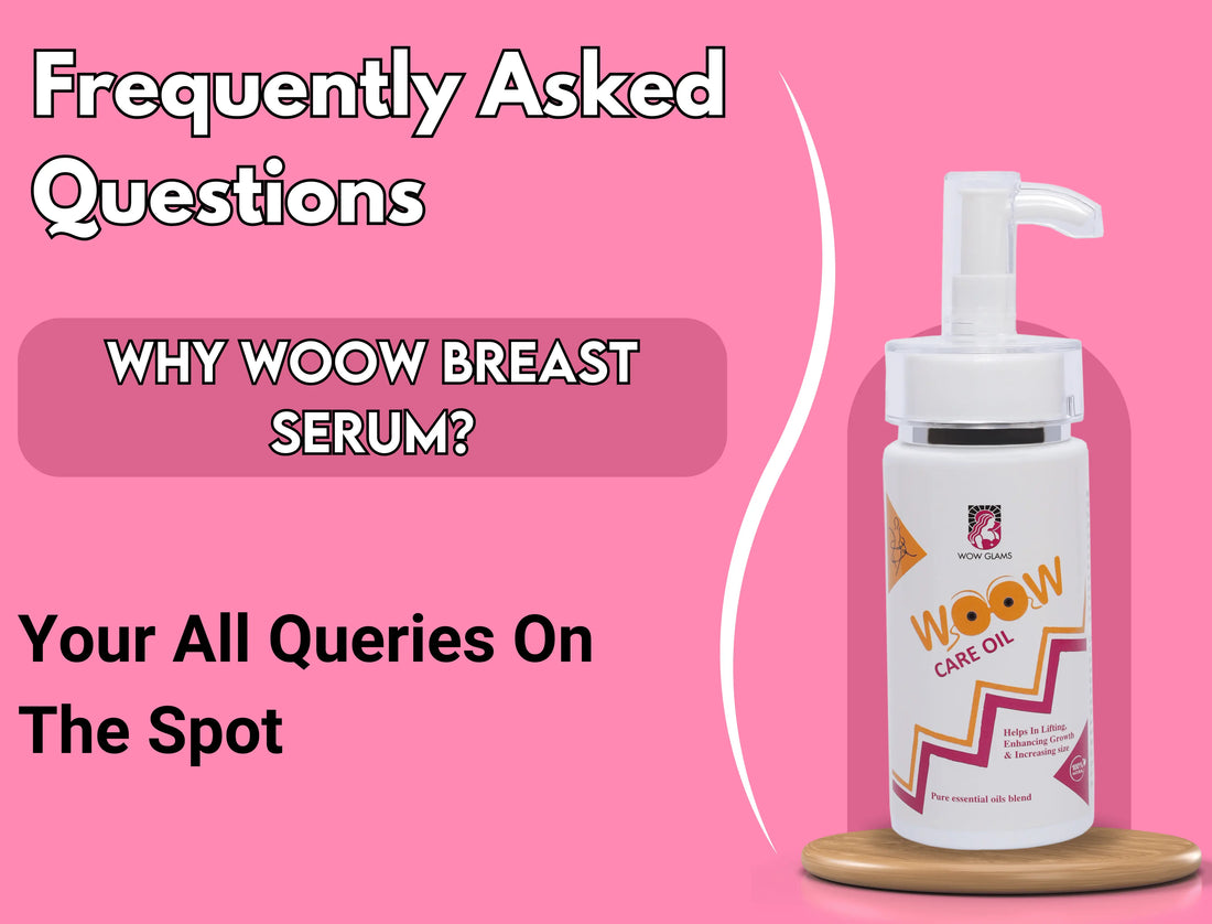 WOOW breast serum, breast massage oil for breast tightening, breast cream, breast pump, breast increase oil