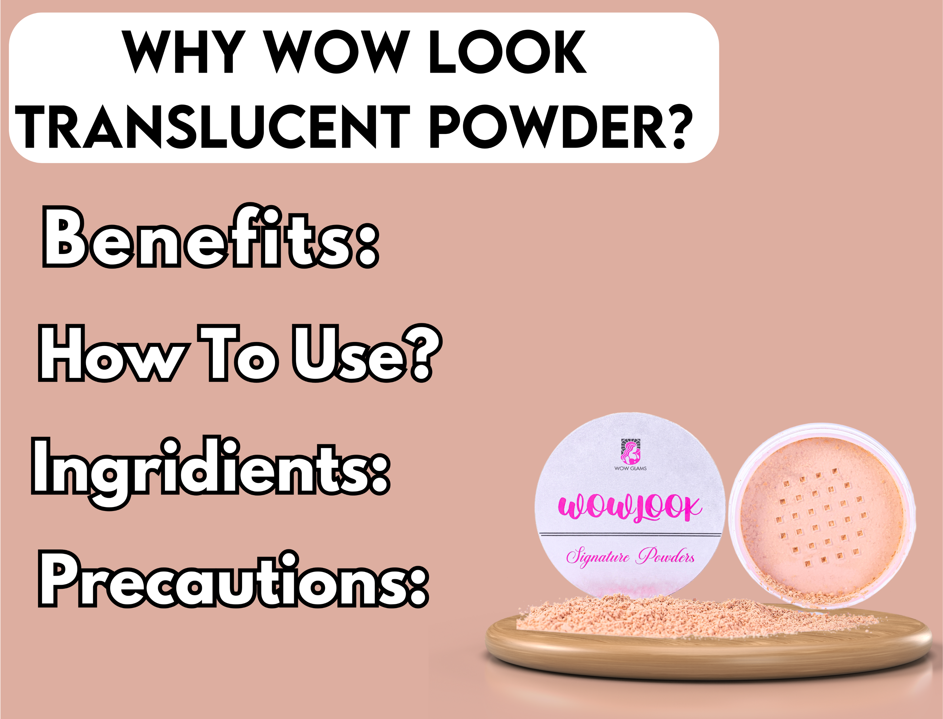 Translucent Best Loose Powder in Pakistan | Setting Powder – Wow Glams