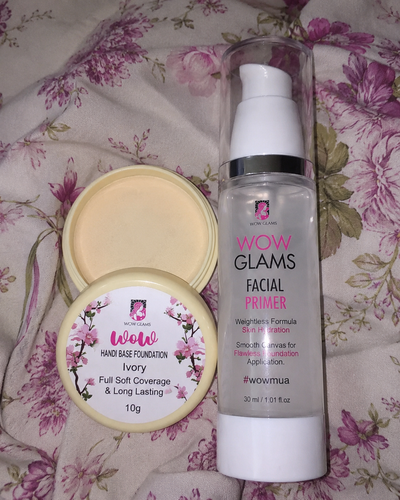 Customer review photo for Wow Ivory Shade Handi Base - Matte Foundation