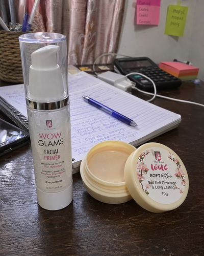 Customer review photo for Wow Ivory Shade Handi Base - Matte Foundation