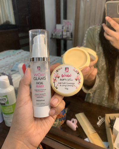 Customer review photo for Wow Ivory Shade Handi Base - Matte Foundation