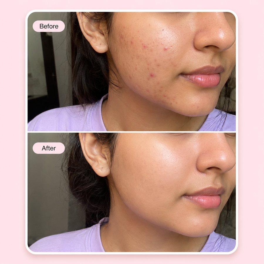 PURGE Cleanser results