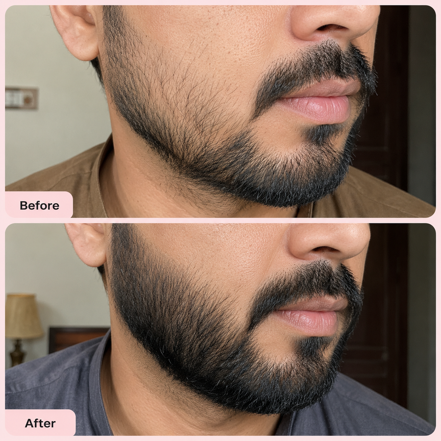 Beard Oil Pakistan - Beard Growth Oil results