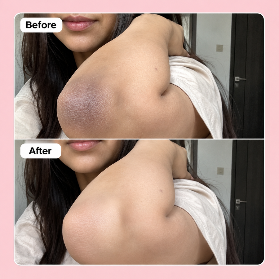 Exfo Glam Body Scrub results