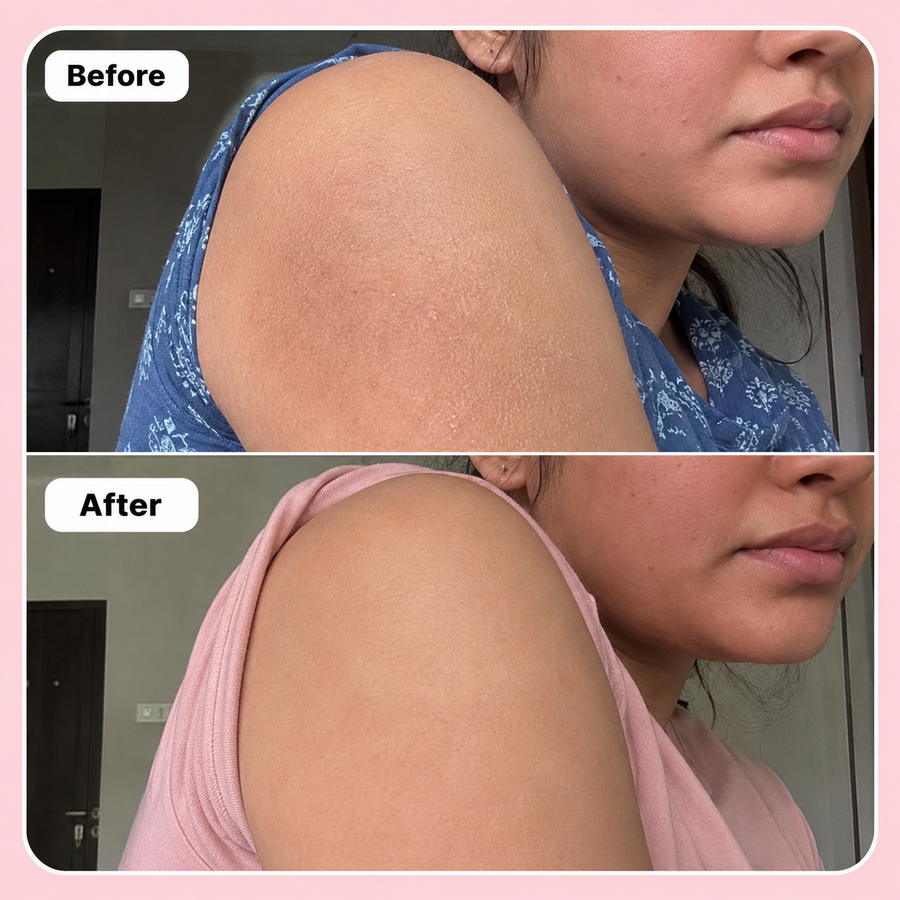 Body Brightening Trio Kit results