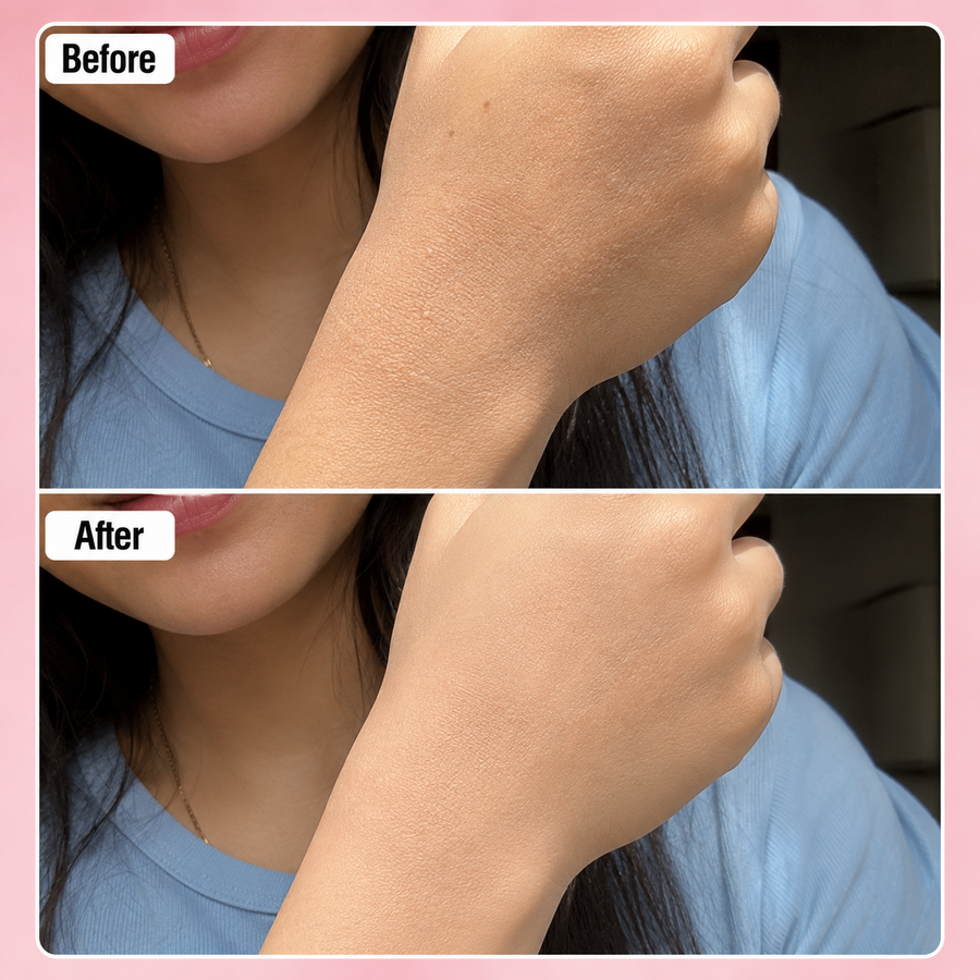 Exfo Glam Body Scrub results