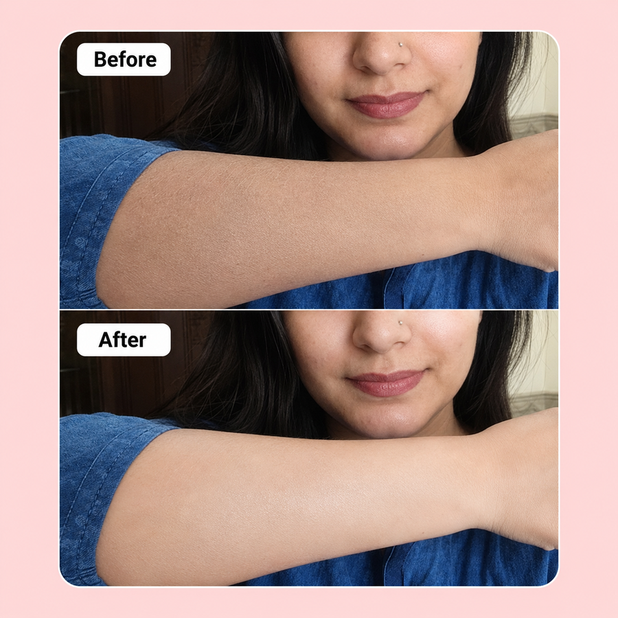 Exfo Glam Body Scrub results